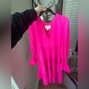 Tuckernuck Pomander Place Electric Pink Kenzo Dress